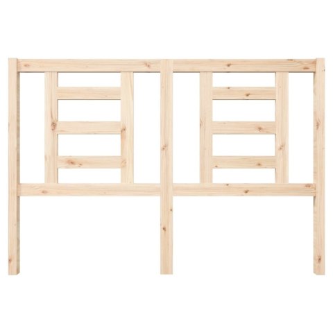 WEZGŁOWIE ŁÓŻKA 146X4X100CM DREWNO SOSNOWE