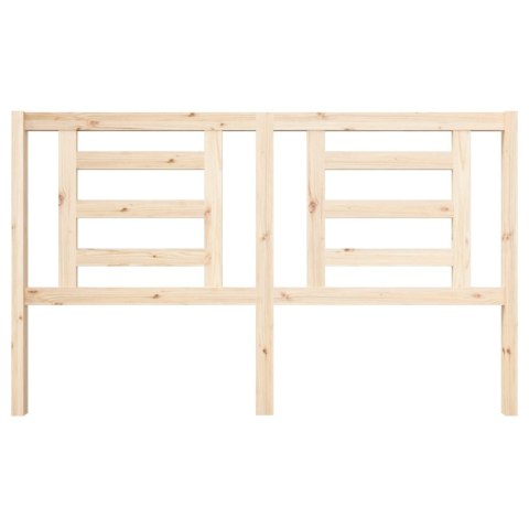 WEZGŁOWIE ŁÓŻKA 166X4X100CM DREWNO SOSNOWE