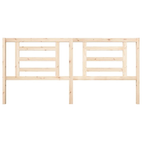 WEZGŁOWIE ŁÓŻKA 206X4X100CM DREWNO SOSNOWE