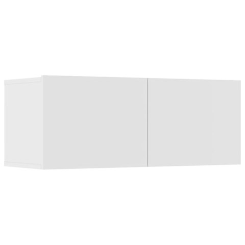 SZAFKI TELEWIZYJNE 4SZT BIAŁE 80X30X30CM