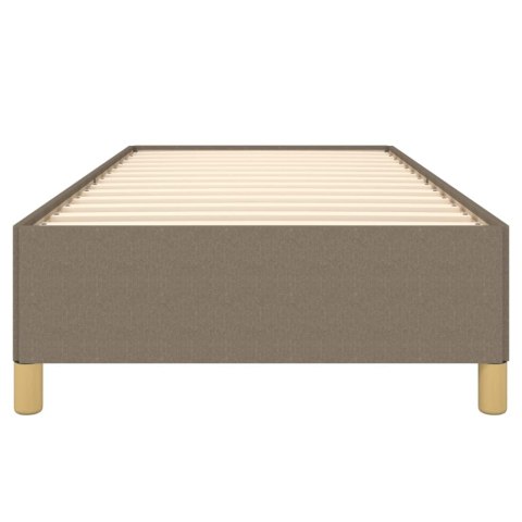 RAMA ŁÓŻKA TAUPE 90X200CM TKANINA