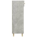 SZAFKA NA BUTY SZARY BETON 60X35X105CM