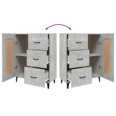 SZAFKA SZARY BETON 69,5X34X90CM