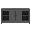 SZAFKA TELEWIZYJNA SZARA 103X36,5X52CMDREWNO SOSNOWE