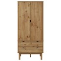 SZAFA GARDEROBIANA 76,5X53X172CMDREWNO SOSNOWE