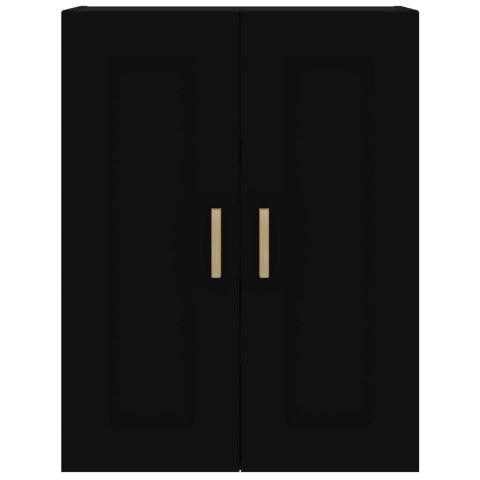 SZAFKA WISZĄCA CZARNA 69,5X32,5X90CM,