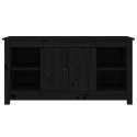 SZAFKA TELEWIZYJNA CZARNA 103X36,5X52CMDREWNO SOSNOWE