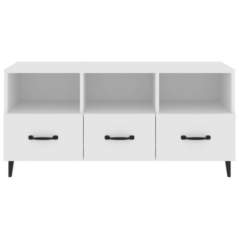 SZAFKA POD TV BIAŁA 102X35X50CM