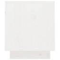 SZAFKA POD TELEWIZOR BIAŁA 70X34X40CMDREWNO SOSNOWE