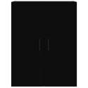 SZAFKA WISZĄCA CZARNA 69,5X32,5X90CM