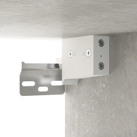 SZAFKI TELEWIZYJNE 4SZT BETONOWY SZARY 80X30X30CM