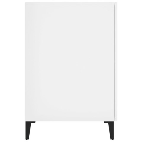 BIURKO BIAŁE POŁYSK 140X50X75CM