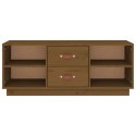SZAFKA POD TV MIODOWY BRĄZ 100X34X40CMDREWNO SOSNOWE