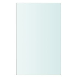 PÓŁKA SZKLANA BEZBARWNY PANEL 20X12CM