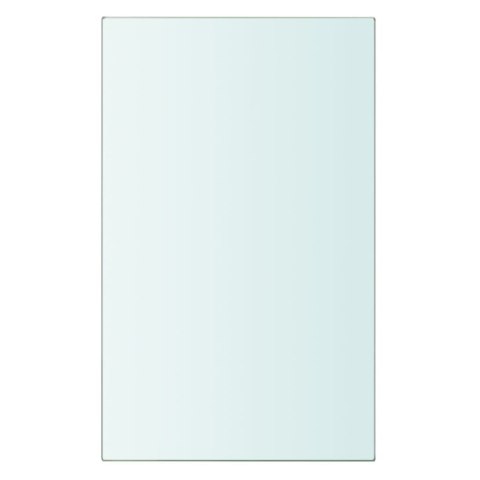 PÓŁKA SZKLANA BEZBARWNY PANEL 20X12CM