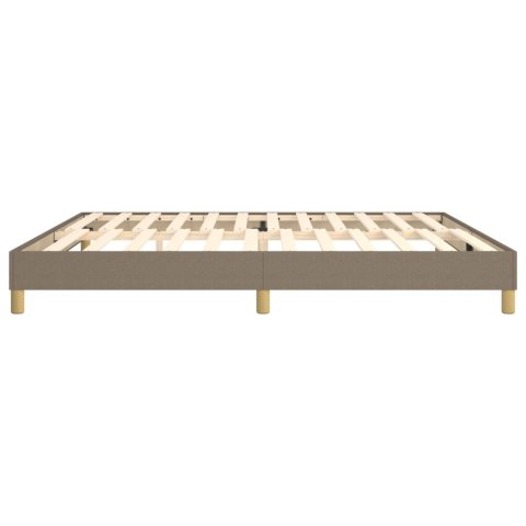 ŁÓŻKO KONTYNENTALNE KOLOR TAUPE TKANINA 200X200CM