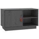 SZAFKA POD TV SZARA 70X34X40CMDREWNO SOSNOWE