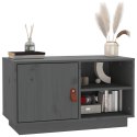 SZAFKA POD TV SZARA 70X34X40CMDREWNO SOSNOWE