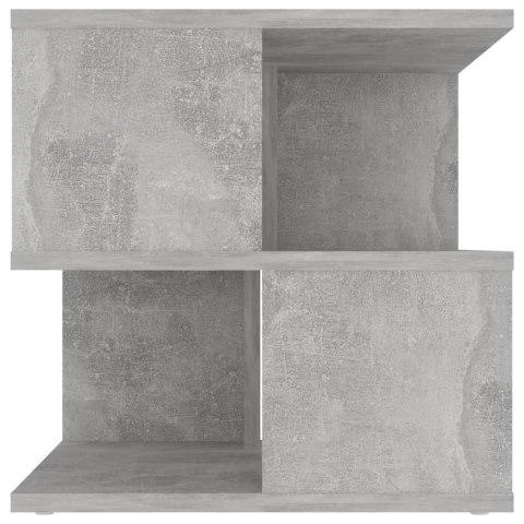 STOLIK BOCZNY SZARY BETON 40X40X40CM
