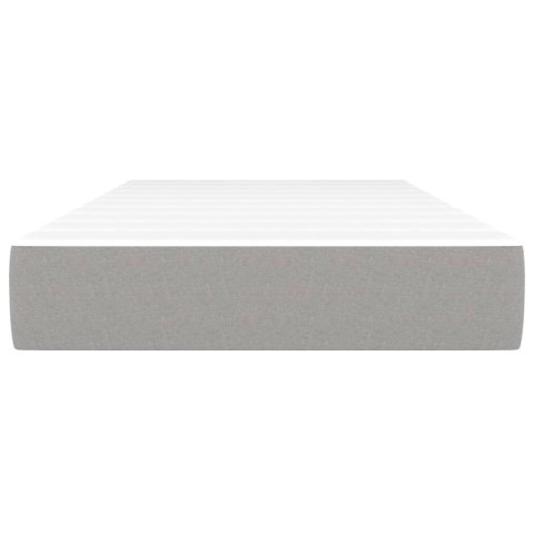 MATERAC KIESZENIOWY JASNOSZARY 80X200X20CM TKANINA