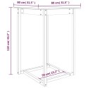 STOLIK BAROWY 80X80X110CM DREWNO SOSNOWE