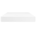 MATERAC KIESZENIOWY BIAŁY 120X200X20CM SZTUCZNA SKÓRA