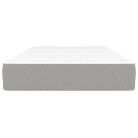 MATERAC KIESZENIOWY JASNOSZARY 100X200X20CM TKANINA