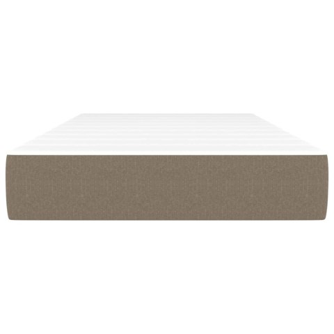 MATERAC KIESZENIOWY KOLOR TAUPE 90X200X20CM TKANINA