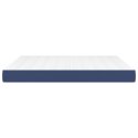 MATERAC KIESZENIOWY NIEBIESKI 180X200X20CM TKANINA