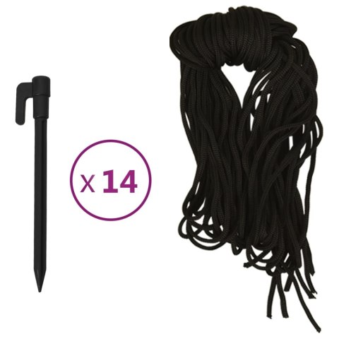 NADMUCWANA RODZINA BAŁWANKÓW Z OŚWIETLENIEM LED 360CM