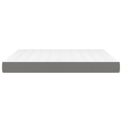 MATERAC KIESZENIOWY CIEMNOSZARY 160X200X20CM TKANINA