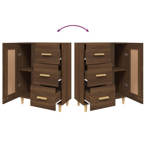 KOMODA SZAFKA BRĄZOWY DĄB 69,5X34X90CM