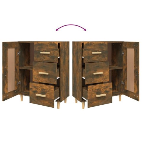 KOMODA SZAFKA PRZYDYMIONY DĄB 69,5X34X90CM