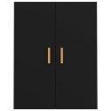 SZAFKA WISZĄCA CZARNA 69,5X34X90CM
