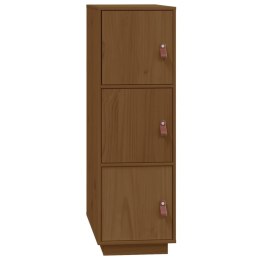 KREDENSMIODOWY BRĄZ 34X40X108,5CM DREWNO SOSNOWE