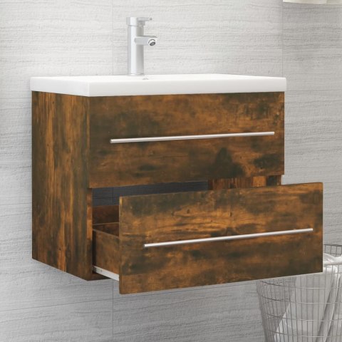 SZAFKA POD UMYWALKĘ PRZYDYMIONY DĄB 60X38,5X48CM