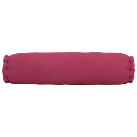 7-CZĘŚCIOWY ZESTAW PODUSZEK DEKORACYJNYCH RÓŻOWY TKANINA