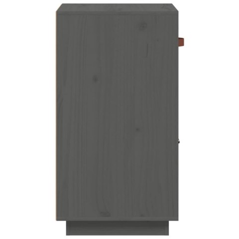 SZAFKA SZARA 34X40X75CM DREWNO SOSNOWE