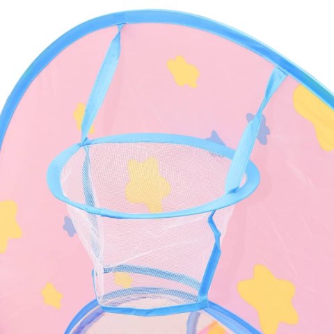 NAMIOT DO ZABAWY Z 250 PIŁECZKAMI RÓŻOWY 301X120X128CM