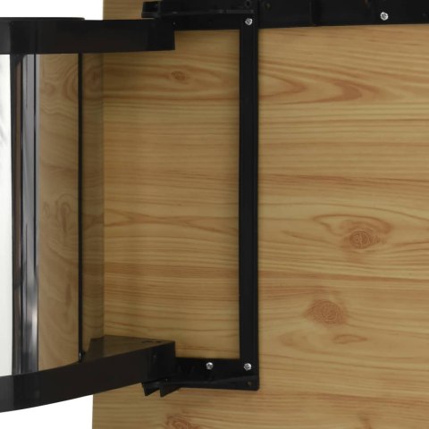 KOSZ NA ŚMIECI DO ZABUDOWY STAL NIERDZEWNA 12 L