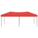 SKŁADANY NAMIOT IMPREZOWY CZERWONY 3X6M