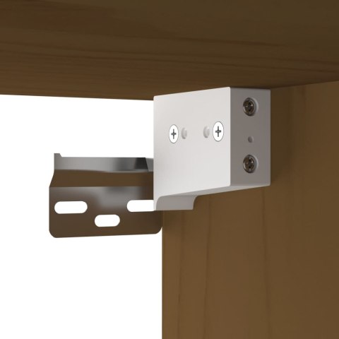 SZAFKA ŚCIENNAMIODOWY BRĄZ 40X30X35CM DREWNO SOSNOWE