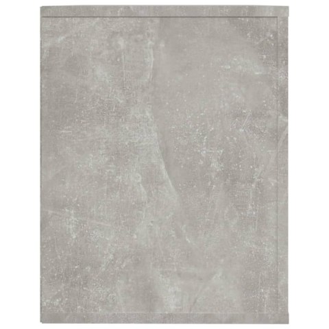 PÓŁKA NA BUTY BETONOWA SZAROŚĆ 75X35X45CM