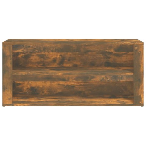 PÓŁKA NA BUTY PRZYDYMIONY DĄB 100X35X45CM