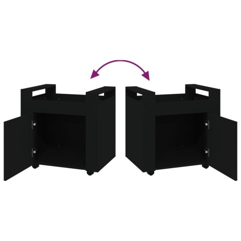 SZAFKA POD BIURKO CZARNA 60X45X60CM