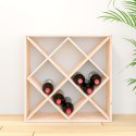 SZAFKA NA WINO 62X25X62CM DREWNO SOSNOWE