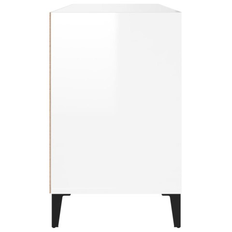 SZAFKA NA BUTY POŁYSK BIAŁA 102X36X60CM