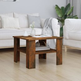 STOLIK KAWOWY PRZYDYMIONY DĄB 60X60X42CM