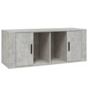 SZAFKA POD TV SZARY BETON 100X35X40CM
