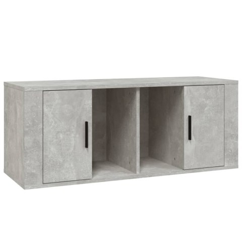 SZAFKA POD TV SZARY BETON 100X35X40CM